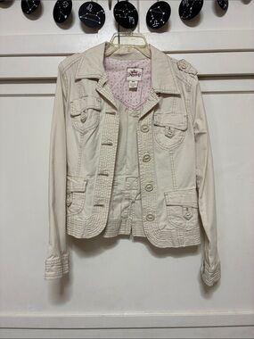 Nori Khaki Button Down Jacket